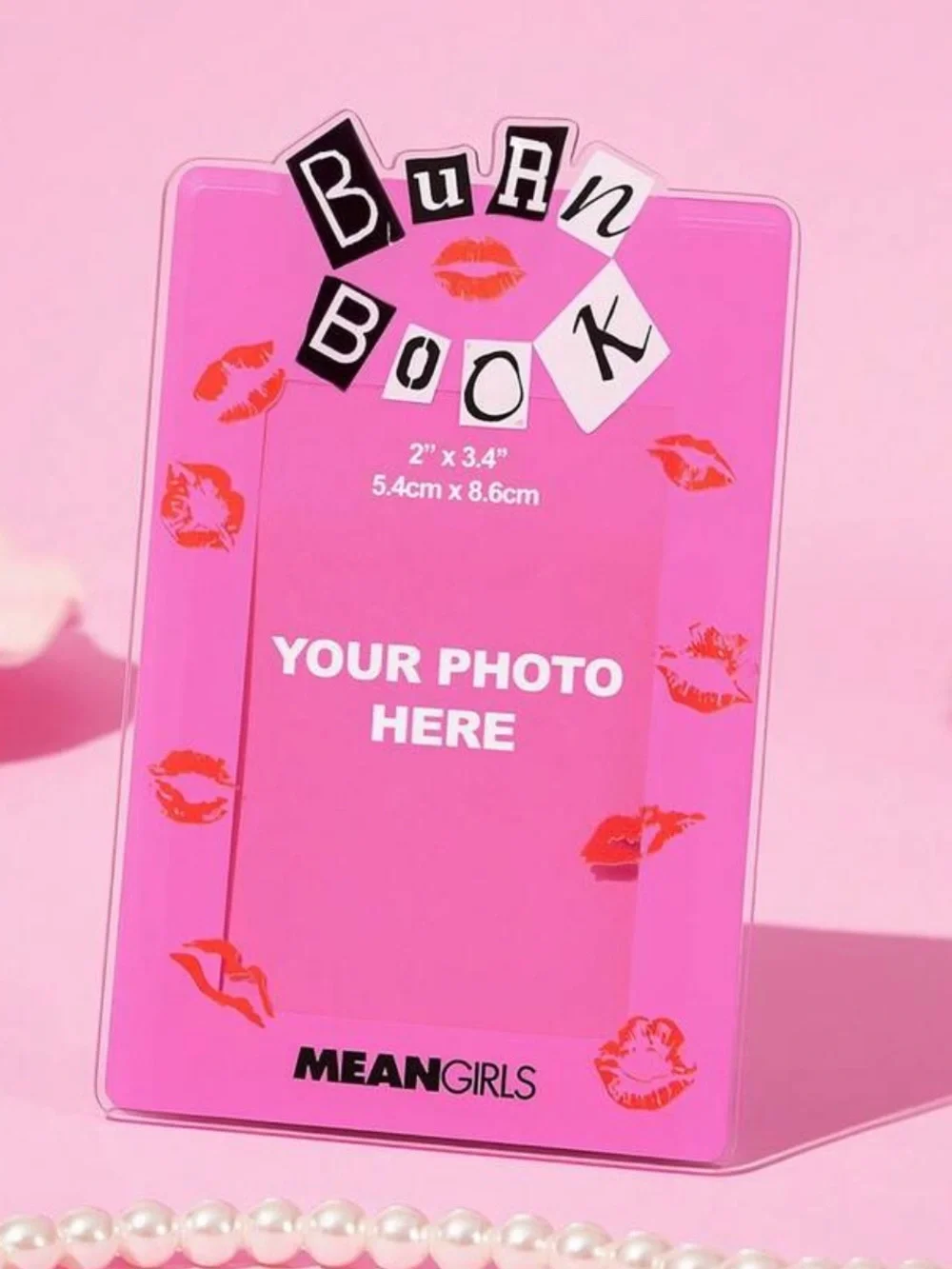 Kohl's Pink 'Burn Book' Mean Girls Photo Frame